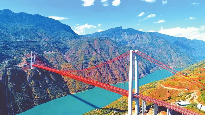 云南蓉丽高速金安金沙江特大桥