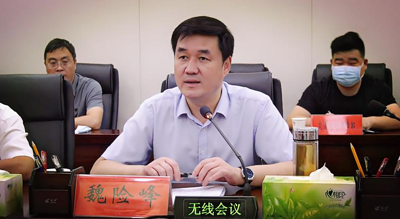 魏险峰到我县调研指导市十四运会赛事组织及开幕式筹备工作67