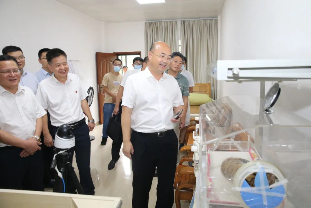 王瑞军到韶关国家森林公园华南虎繁育研究基地调研