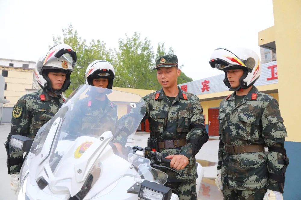 领略武警国宾护卫中队党支部风采