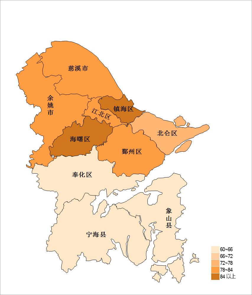 宁波市详细地图图片