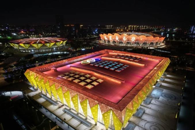 追光丨这个承接十四运会竞赛大项最多的区,要说"画"了