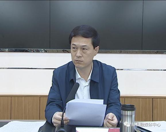 县领导王永昌,吴海山,刘红荣,靳洪奎,李西超,张俊峰,县检察院检察长