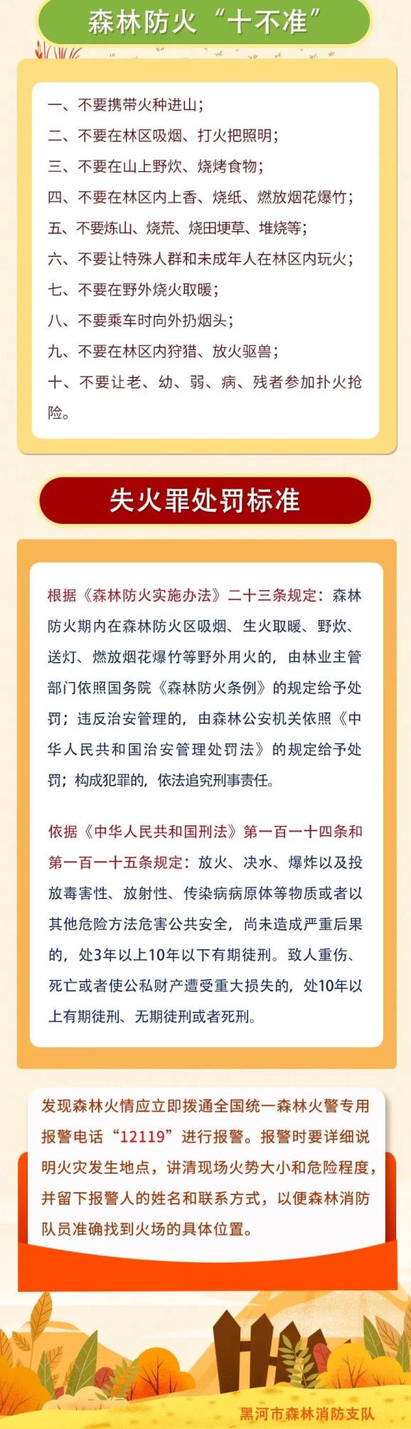 防火知识秋季森林防火科普小知识