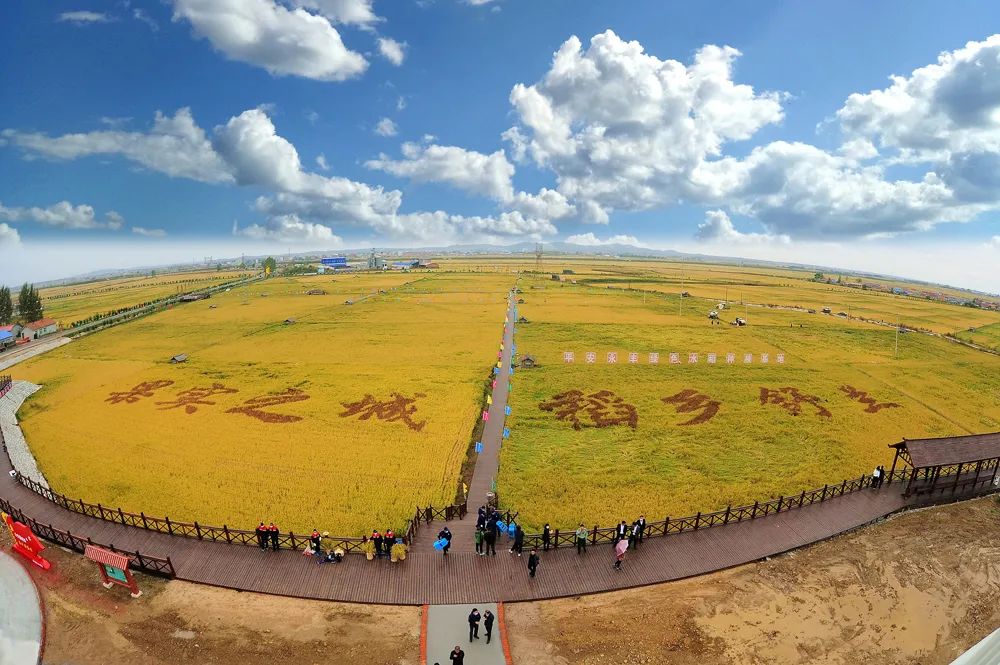 金秋游舒兰品稻花香米赏漫山红叶