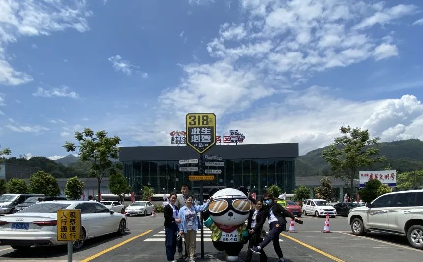 成都新津梨花服务区c区投用