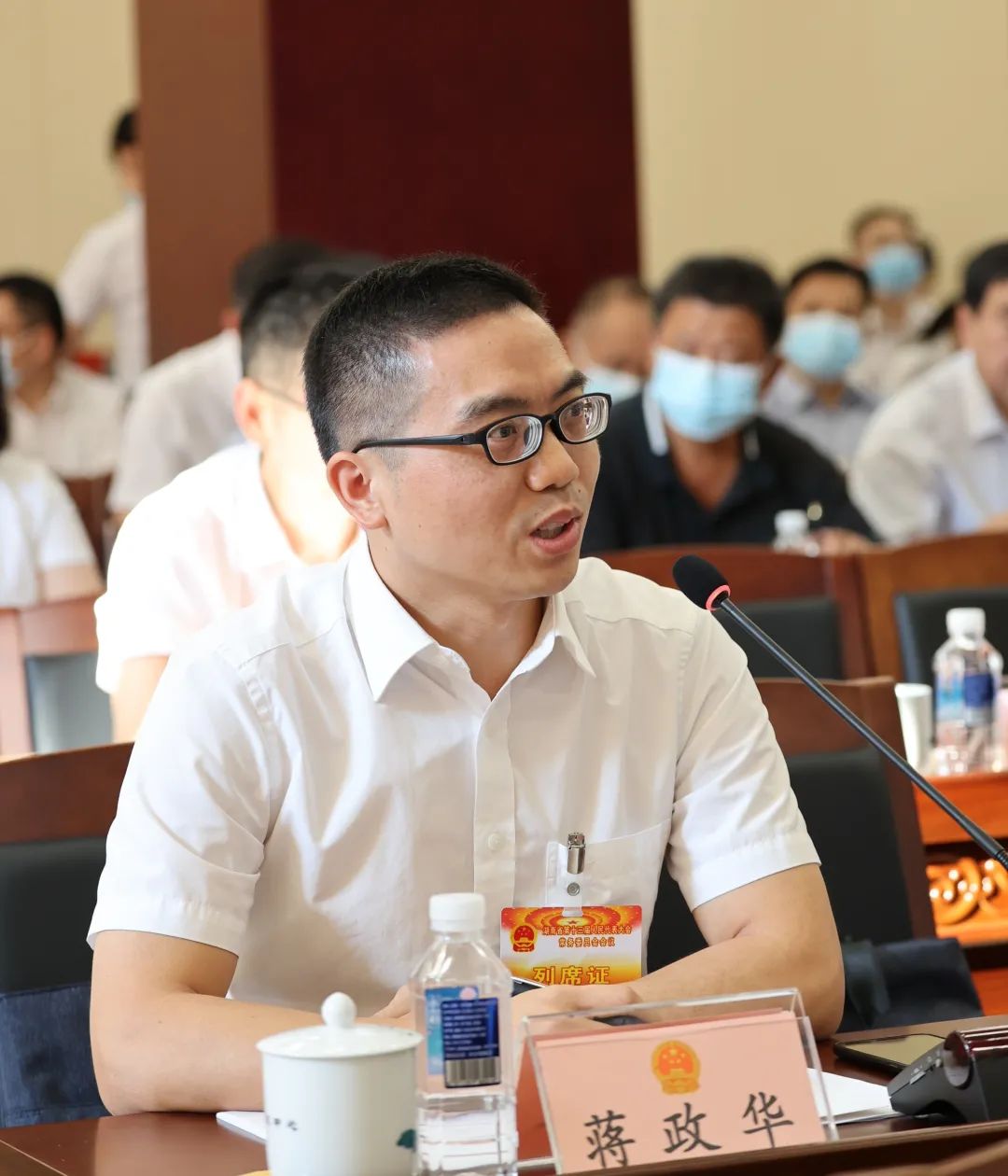 蒋政华大家好,我是省人大代表蒋政华,2020年,我省