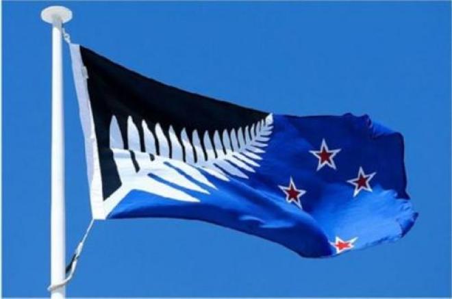 新西兰国旗更改中的最佳方案改国旗失败之后,毛利党人提出了修改国