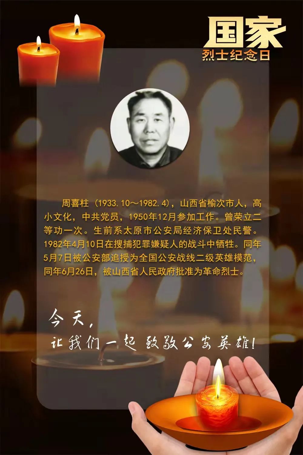 致敬公安英烈弘扬英模精神筑牢忠诚警魂四