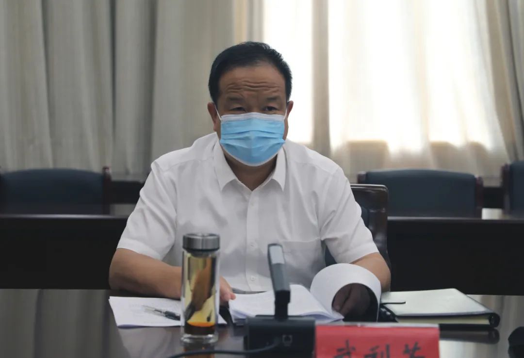 县委书记彭勇民主持召开县党政领导班子联席会