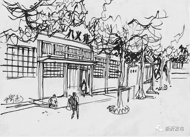 沧桑记忆画家笔下的东陇海线上的火车站