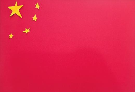 中国红纯色底图图片