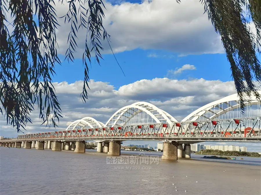 67哈尔滨老江桥再变祝福桥