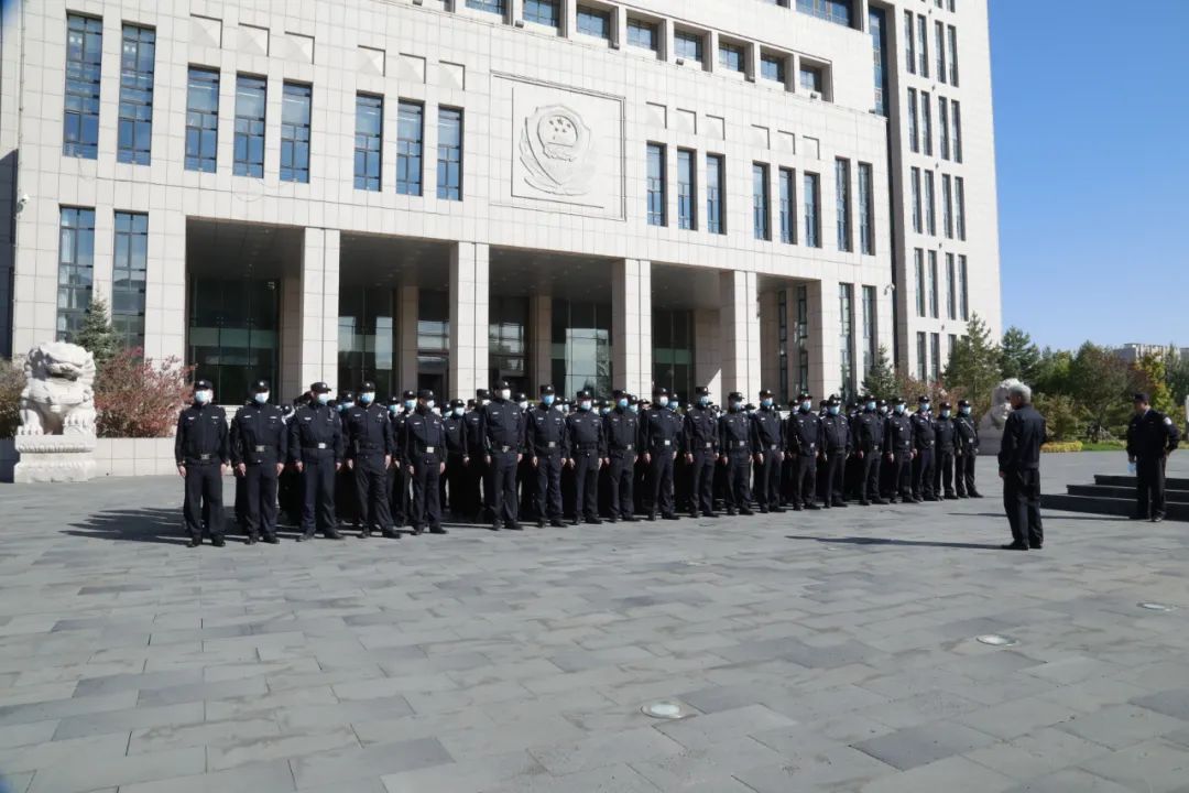 【节日我在岗】牡丹江市公安局开展应急备勤警力拉动演练