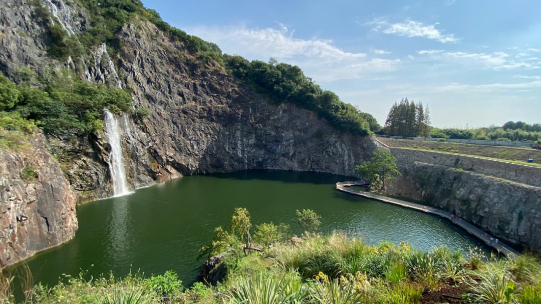 辰山植物园矿坑花园重新开放假期来打卡吧