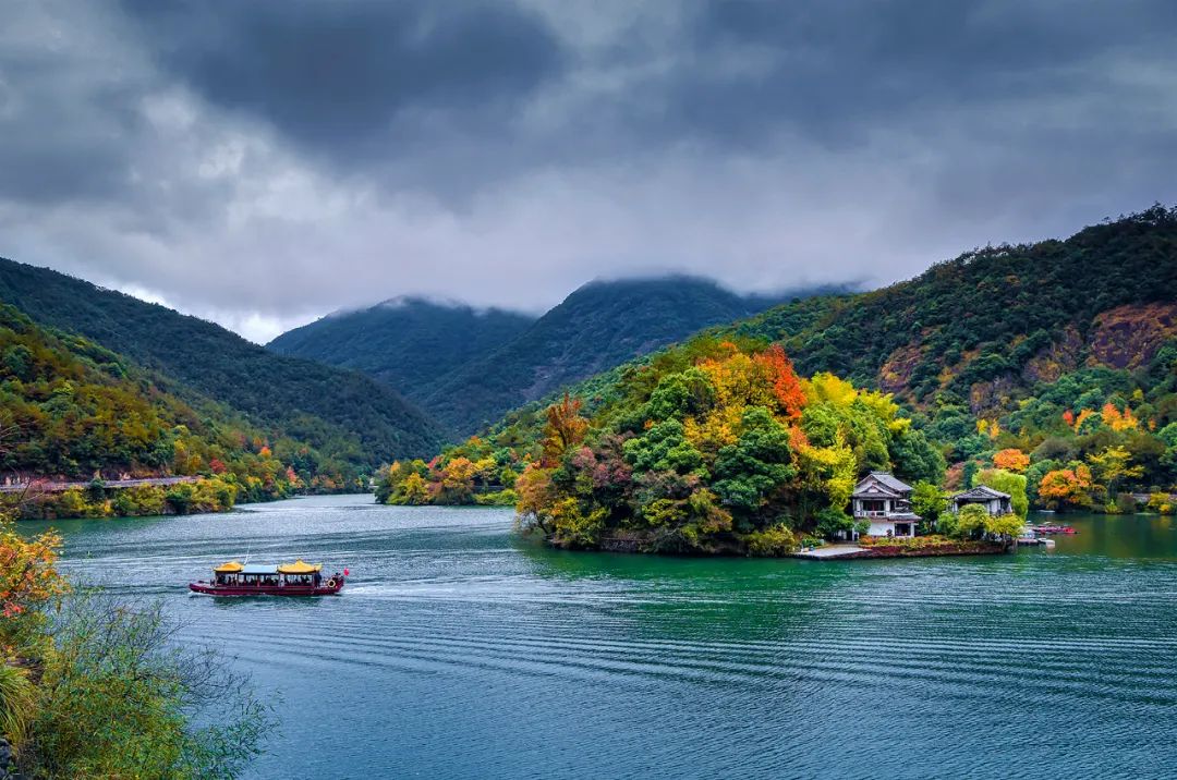 杭州闲林山水图片