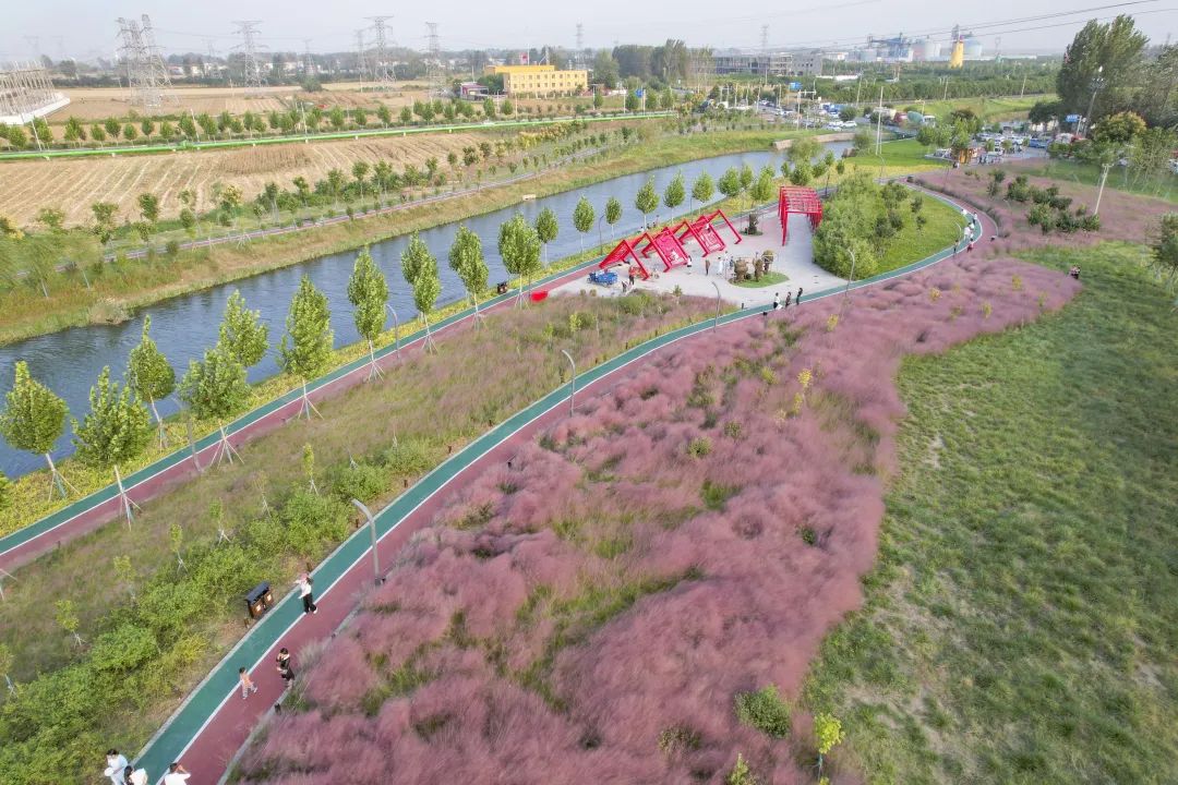 漯河隐溪湿地公园图片