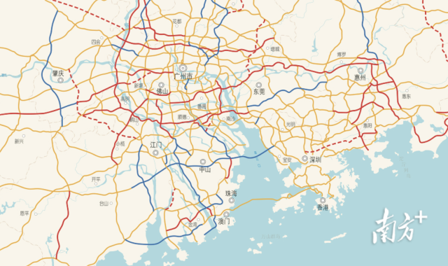 广东广龙高速规划图图片
