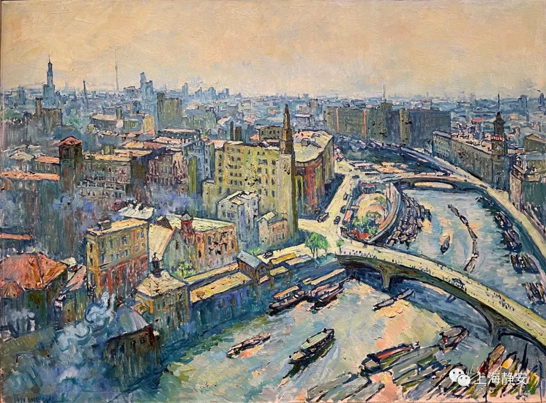 他的笔下有你从未见过的色彩光影丰富的上海.