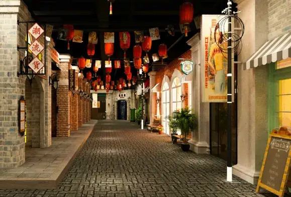 距栈桥300米吃货新据点这条民国风美食gai将登陆青岛