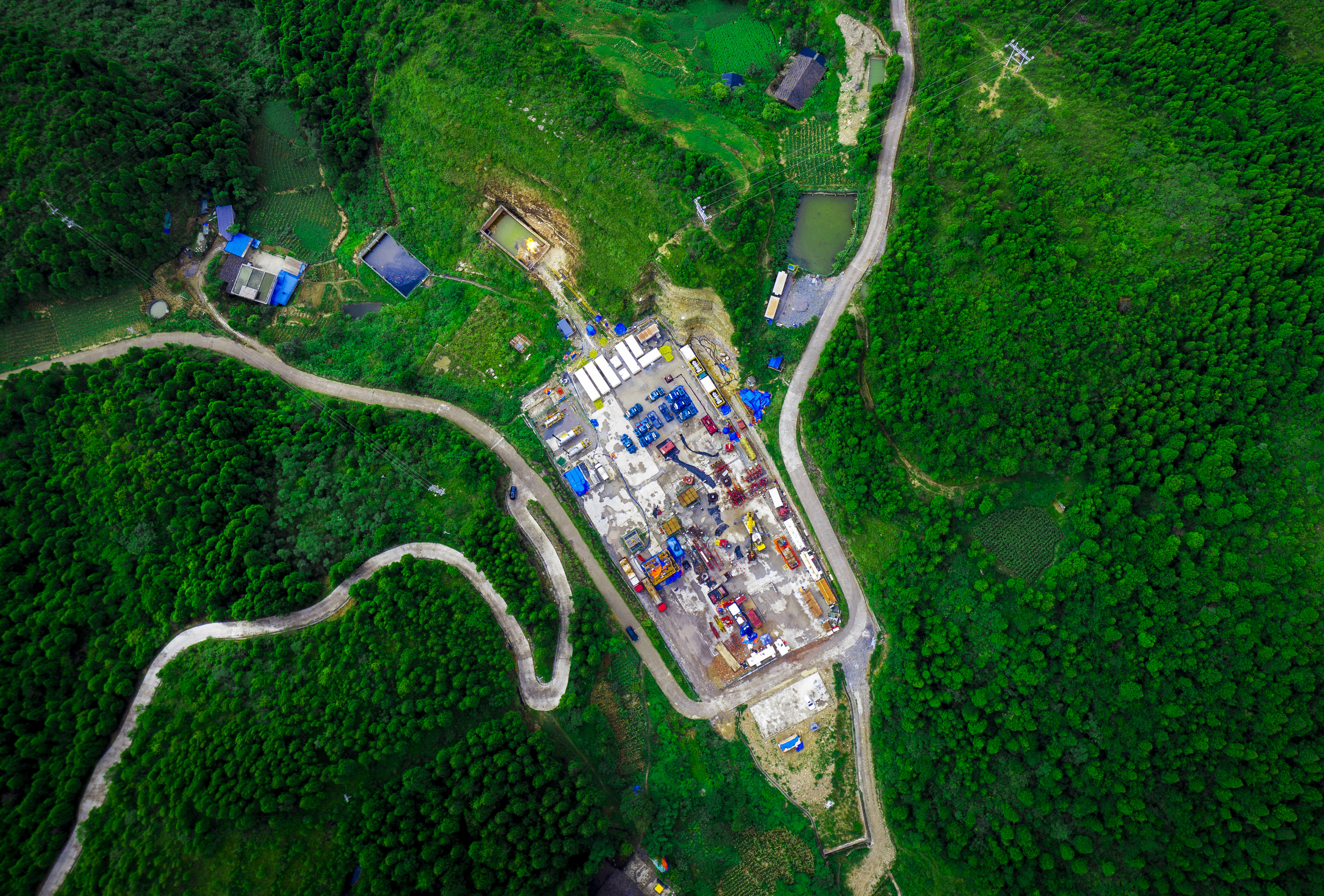 破纪录中国石化涪陵页岩气田累计产气400亿方