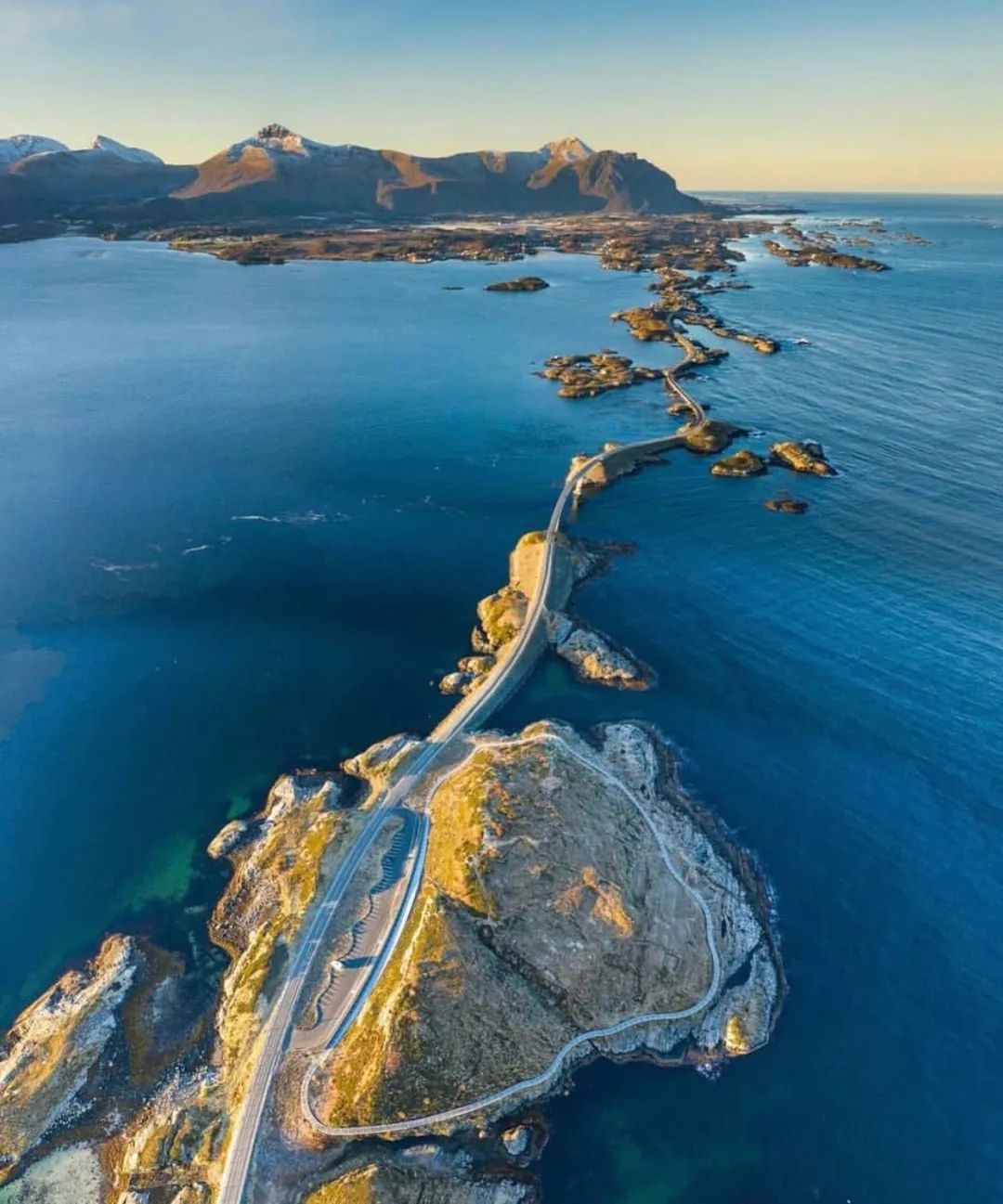 上帝视角俯瞰挪威