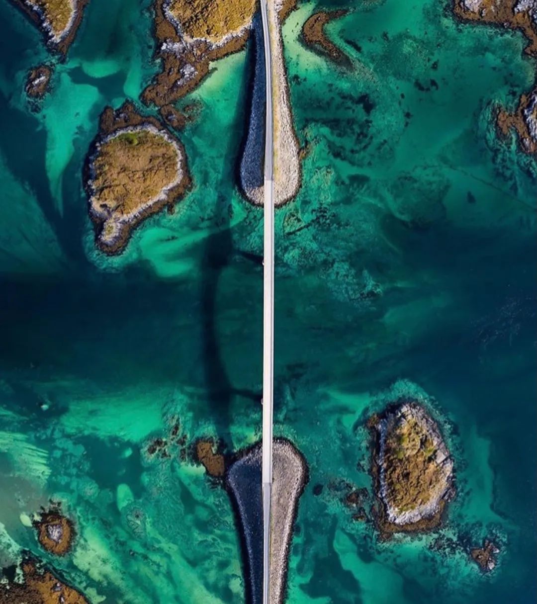 上帝视角俯瞰挪威