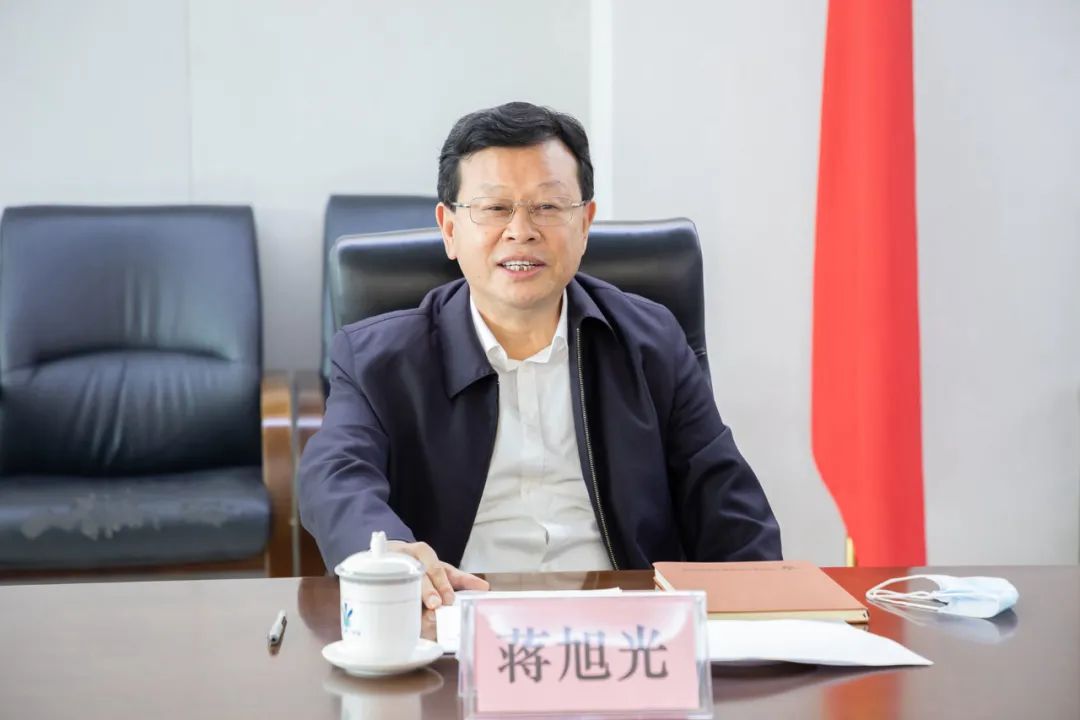 戴和根拜访中国南水北调集团主要领导