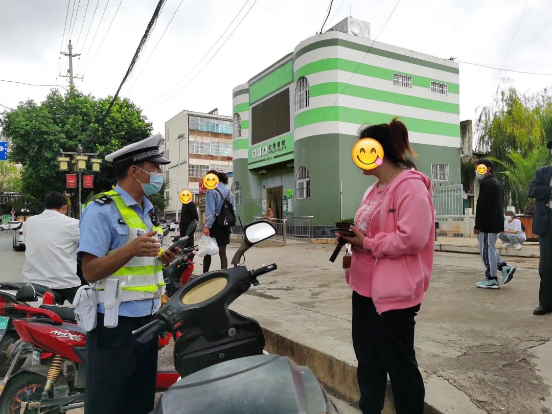 強化違法查處針對電動自行車交通違法頑疾特點晉寧交警,科學安排勤務