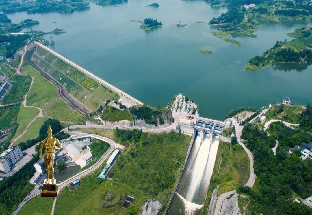 水库位于大足县珠溪镇境内,因其特殊的防洪灌溉作用被誉为重庆市"一号