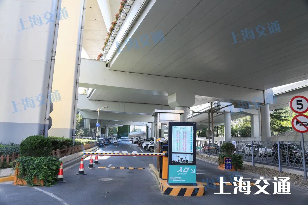 超过200个车位上海高架下藏着智慧停车场