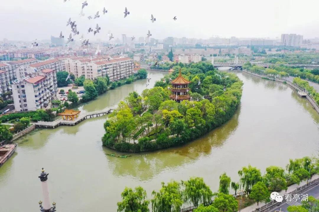 秋天我在美丽的江苏盐城亭湖等你