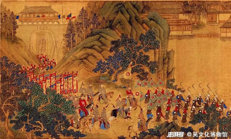 （明）仇英《抗倭图卷》（局部） 中国国家博物馆藏 图片来源网络