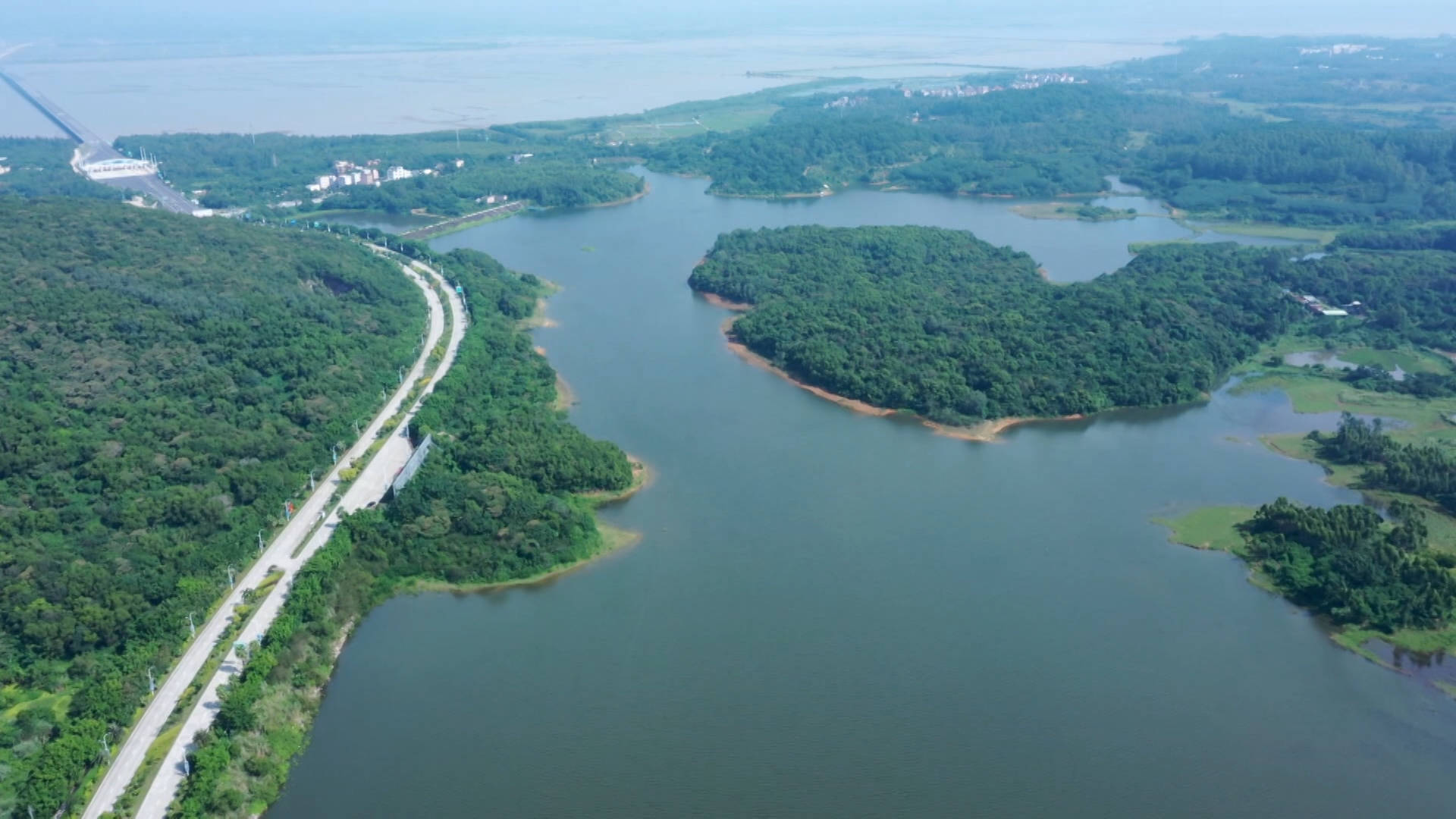 台风狮子山给海陵岛山塘水库增加百万立方水