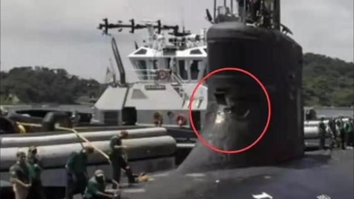 核查 | 美军核潜艇在南海撞上黄花鱼养殖箱？假！