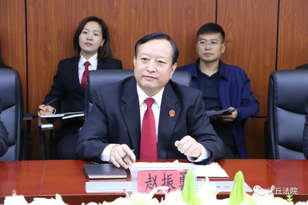 法院要闻市中院院长马军杰莅临沈丘发院调研指导工作
