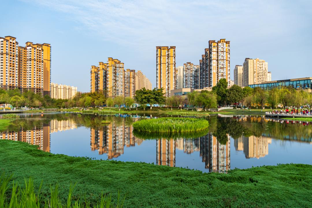 清水河公園安靖蜀繡文化公園唐昌國家農業大公園菁蓉湖再現美麗天府