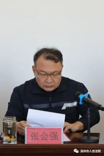 衡水市人大常委会副主任石跃辉带队到深州法院就民事执行工作进行联动