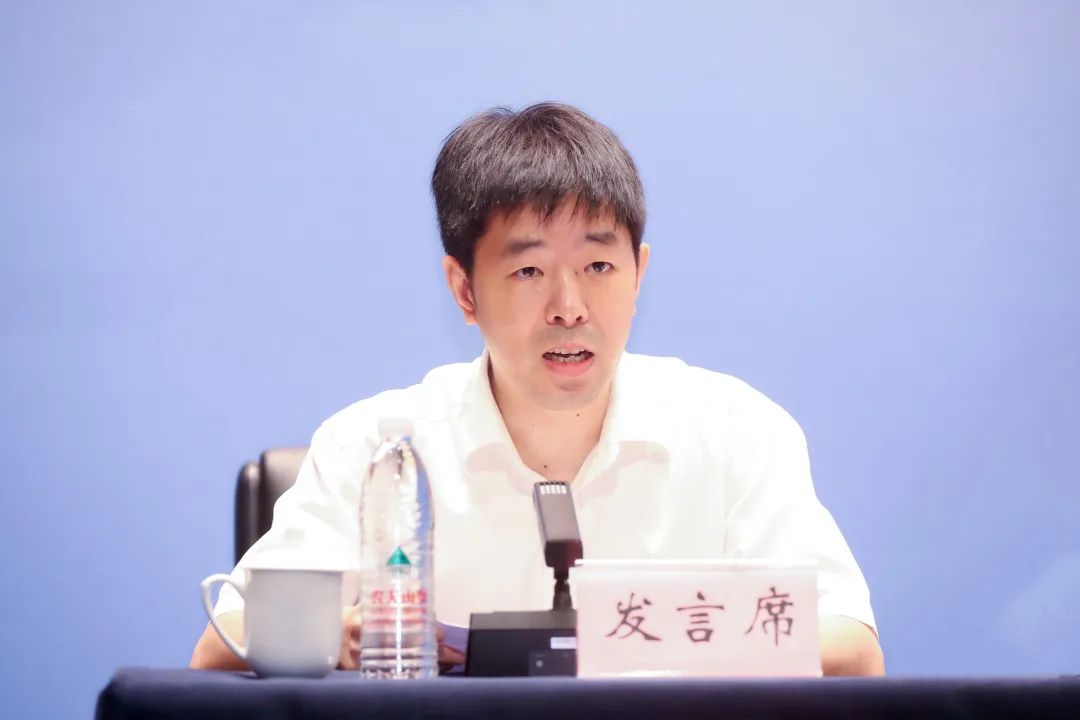 诸暨法院党组书记,院长陈键在会上分享诸暨法院诉源治理工作成效及