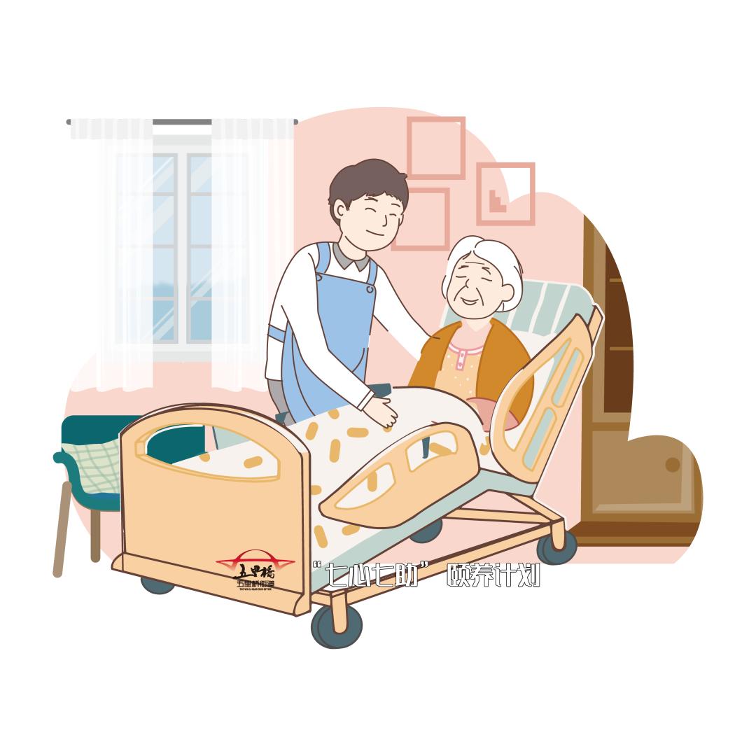 孝老爱老丨五里桥街道七心七助居家颐养计划温暖守护