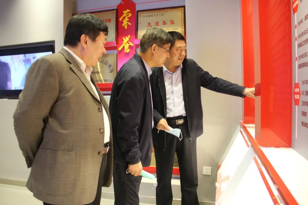 山西省疾控中心到肥城市疾控中心考察交流疾控体系改革工作