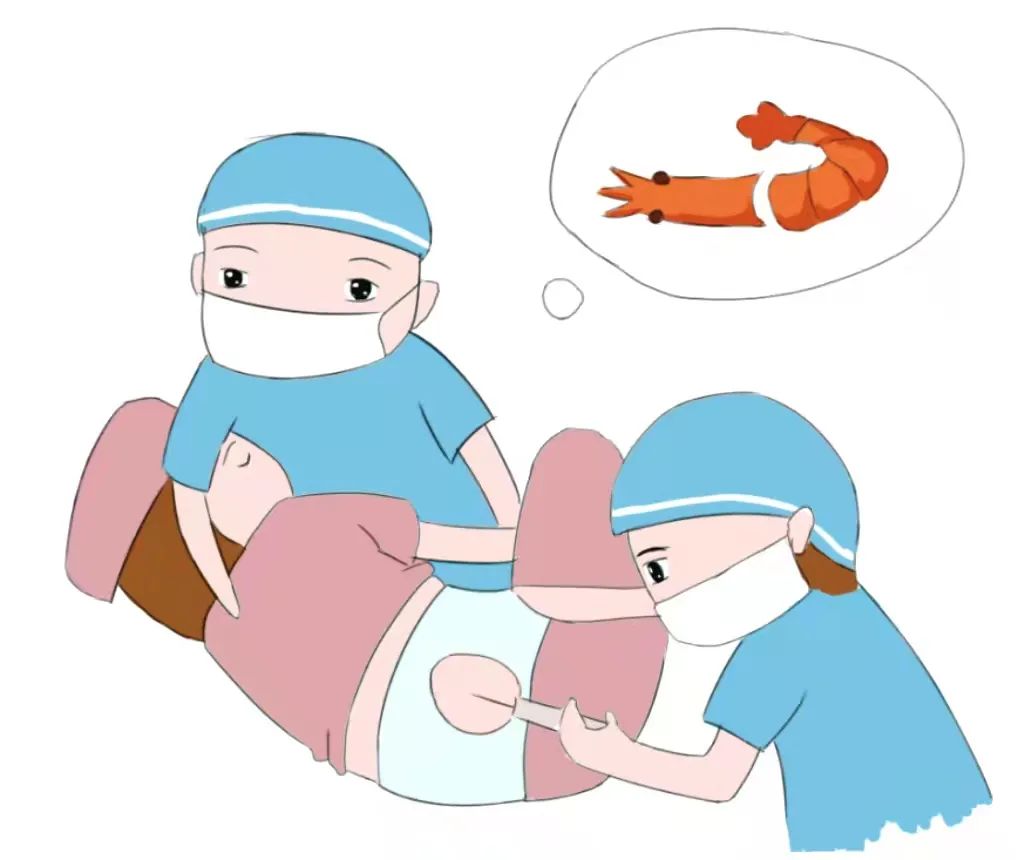 妇女准备分娩，助产士抱着一个女婴插画图片素材_ID:129966263-Veer图库