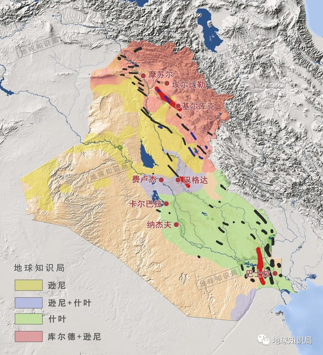 伊拉克人口密度图片