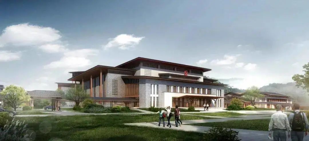 文化的力量丨瑞金干部学院新校区优化施工设计