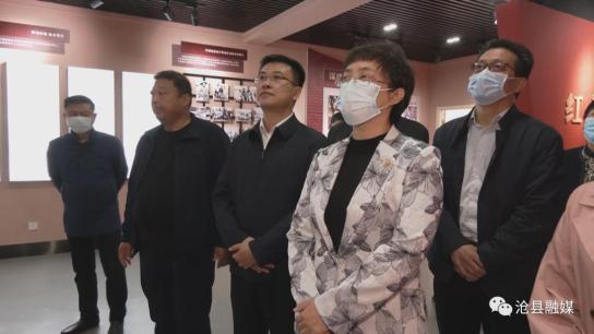 10月20日上午,沧州市委常委,宣传部长李凡就文明城市创建工作到沧县姚