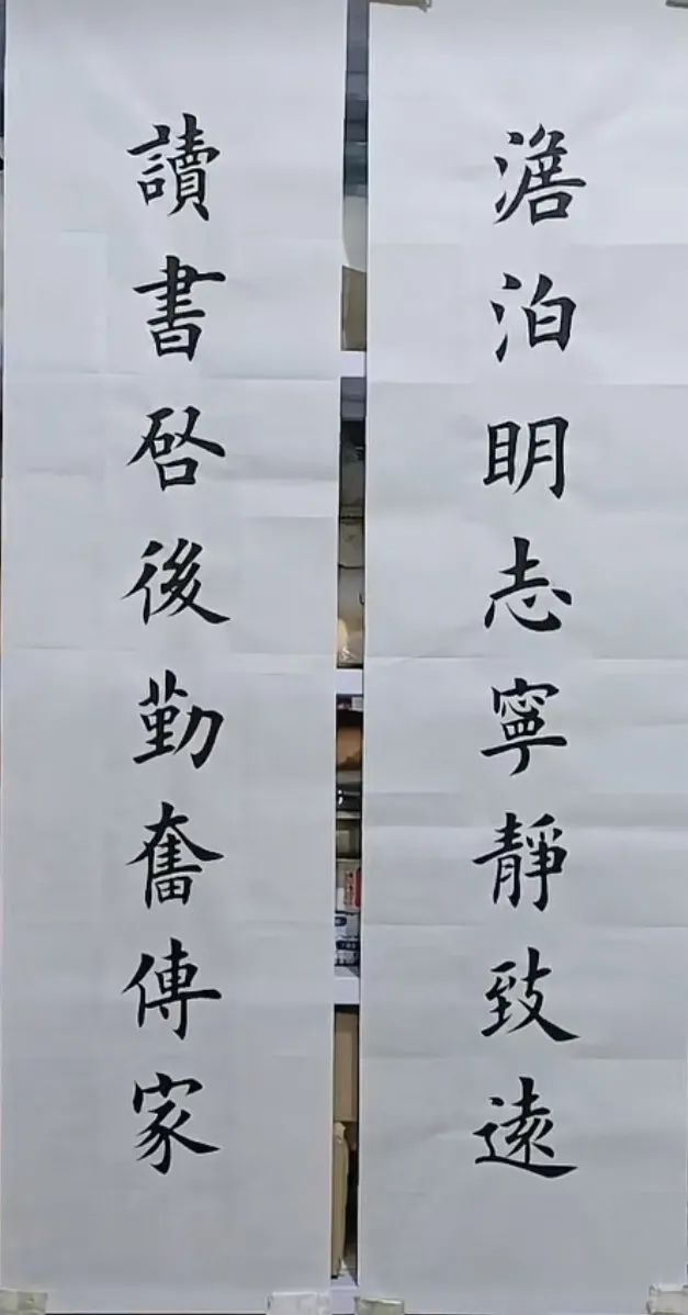 丹青揚清風筆墨書廉潔黃州區家風家訓楹聯書法繪畫作品展④