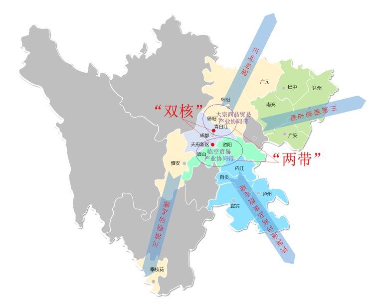 成渝城市群规划图图片