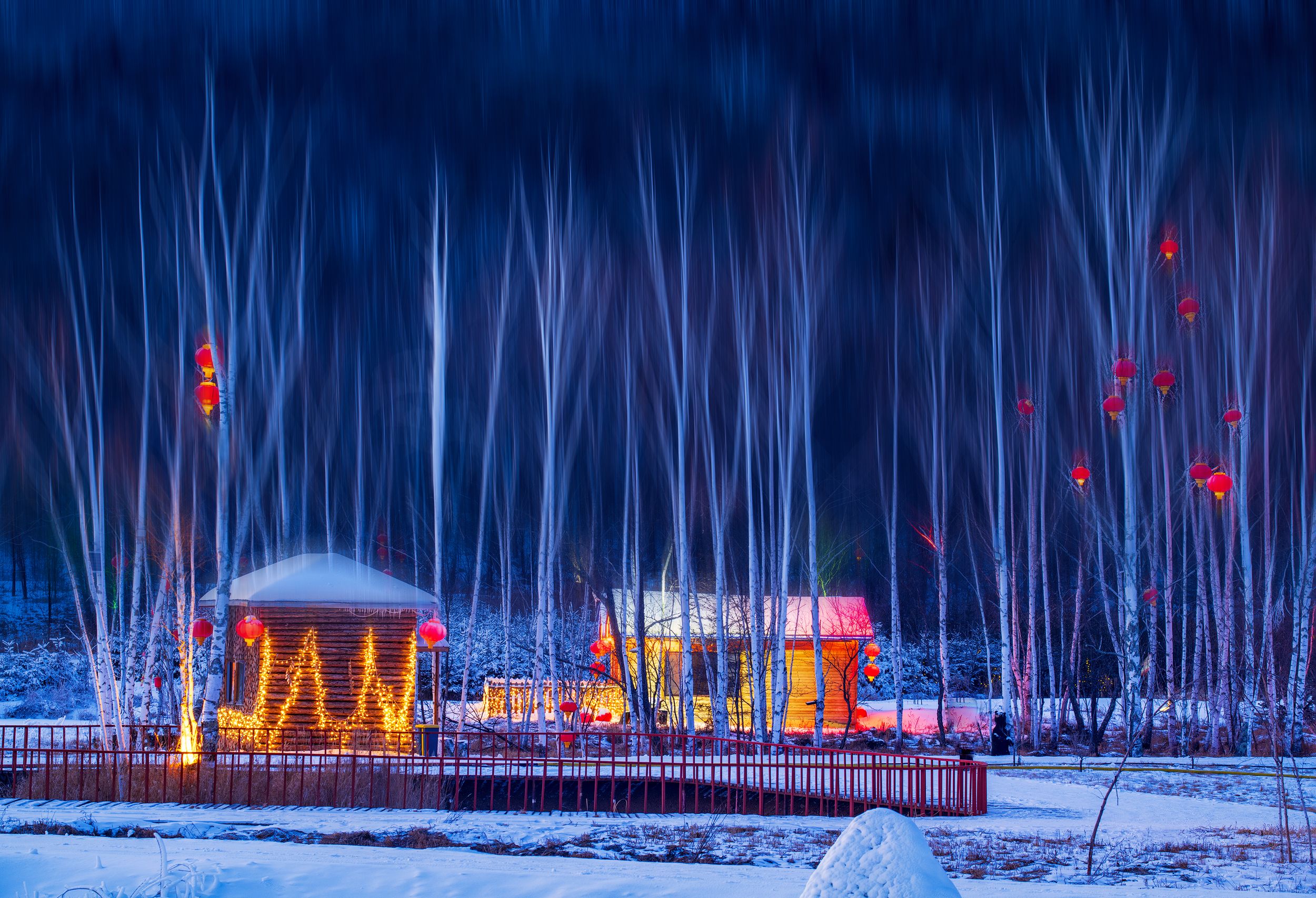 牡丹江雪堡哈爾濱冰燈遊園會冰城——哈爾濱,有太多的形容詞和稱號,在