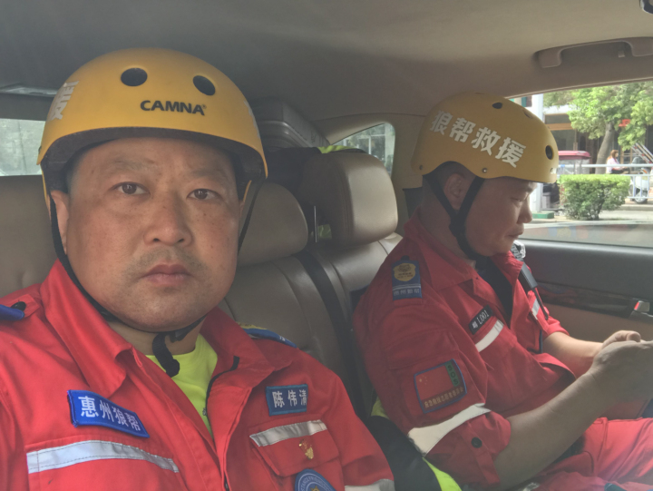 惠州狼帮副队长陈伟清公益救援路上拼命水狼