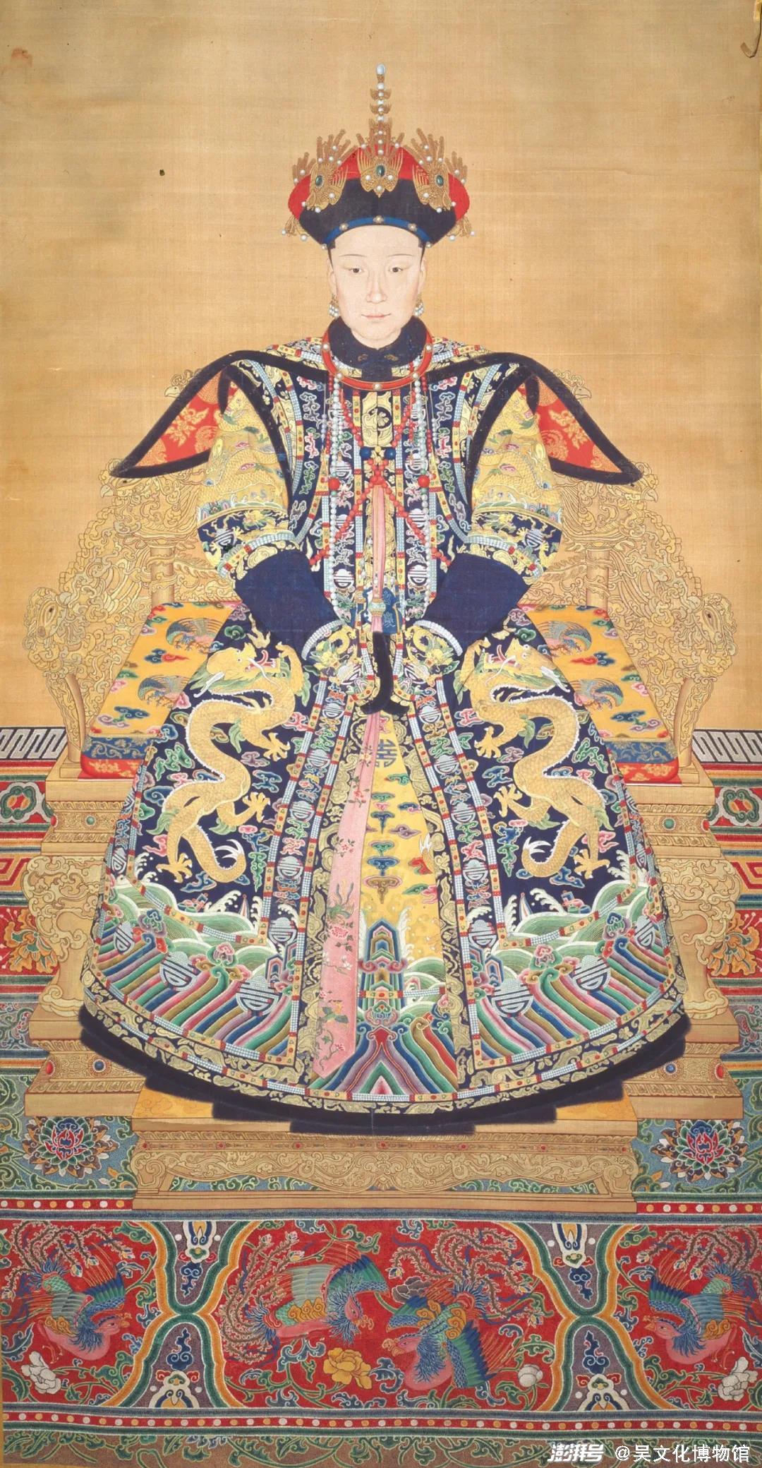 古代皇后衣服描写图片
